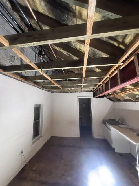 Controlled artex plasterboard strip-out in Stamford Hill